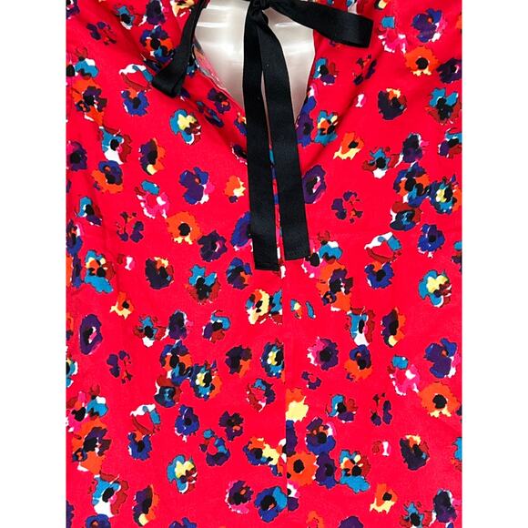 Jason Wu Red Leopard Print Tank Top 2 - Picture 10 of 12